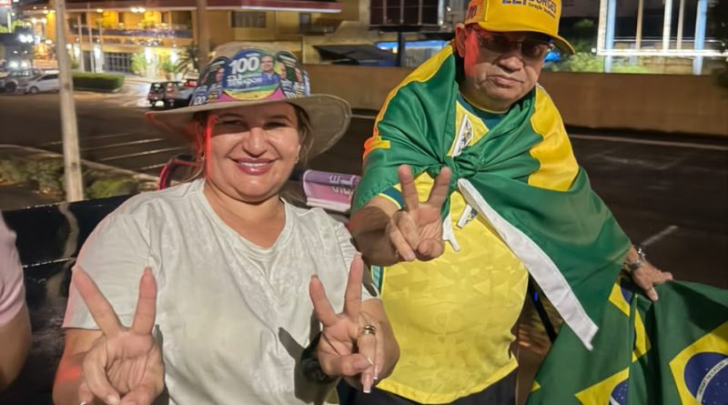 Carreata em Palmas une apoio a Flávio Bolsonaro e impulsiona campanha de Eli Borges na reta final