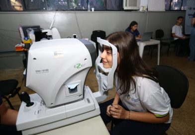 Programa Olhar para Todos em escolas estaduais em Águas Lindas