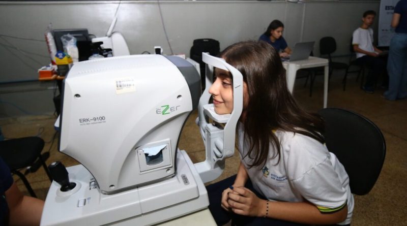 Programa Olhar para Todos em escolas estaduais em Águas Lindas