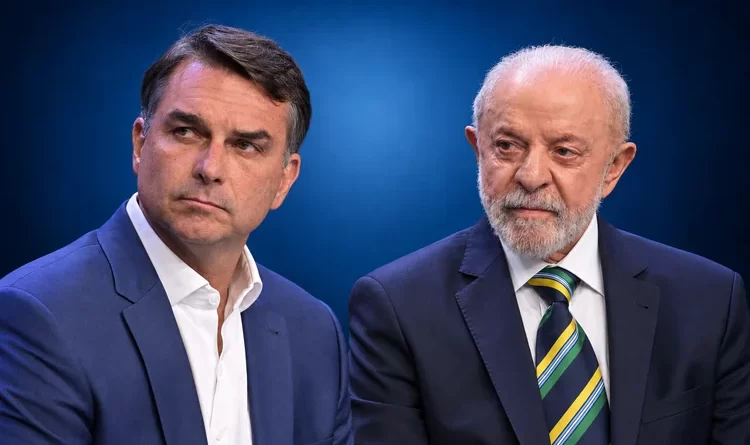 Flávio reage e vai a 52% contra 48% de Lula, diz PoderData/Aya